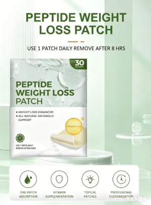 OEM/ODM New Design Transdermal Nutrient Absorbing Topical Peptide Weight Loss Patch